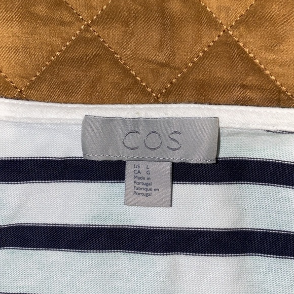 Short Sleeved - Green, White & Black Striped Graffiti Shirt - Picture 2 of 4